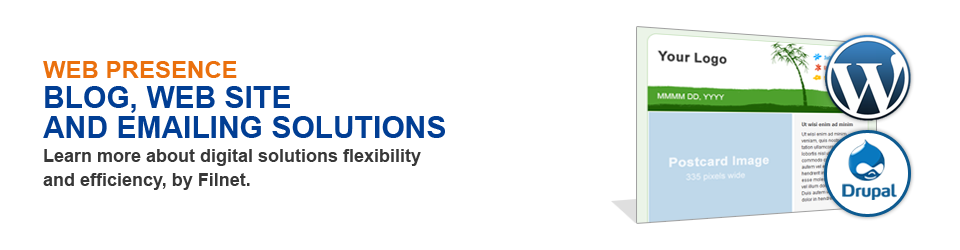 Web presence solutions
